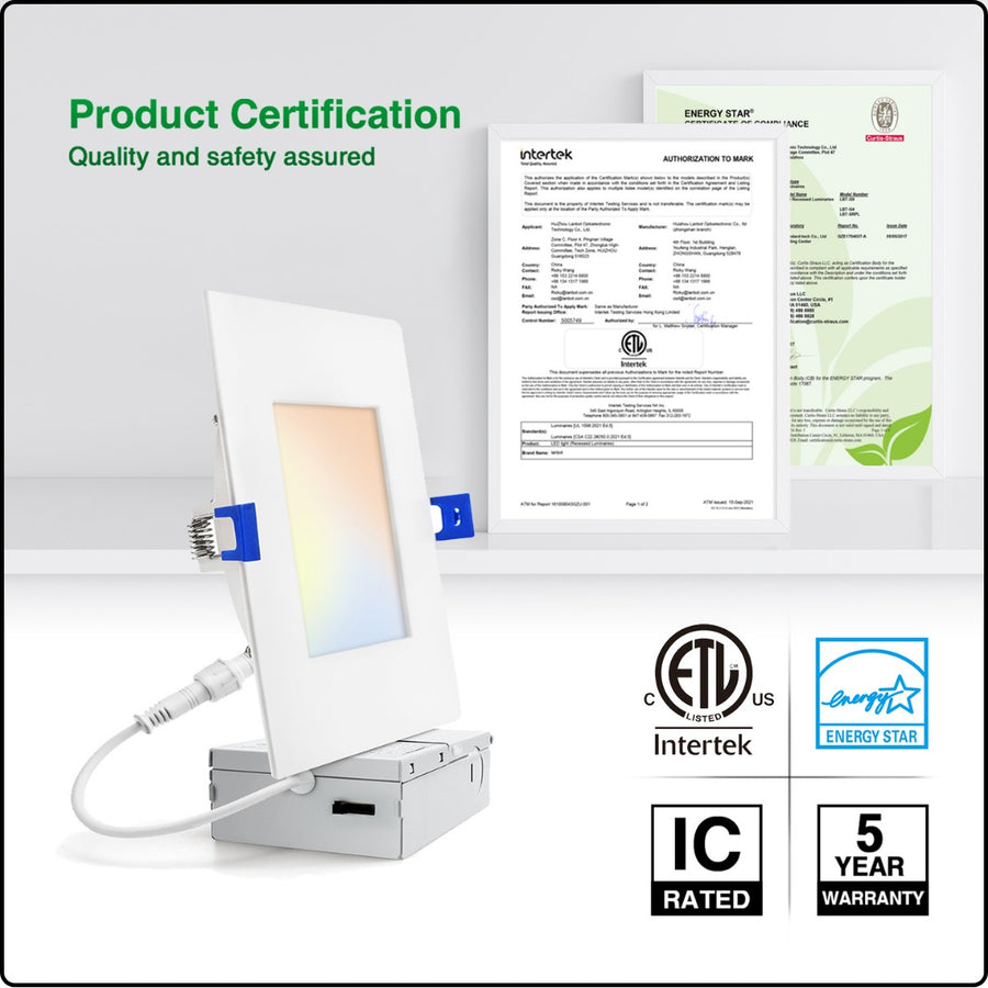 DOWNLIGHT ROUND & SQUARE